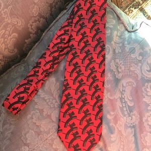 EUC Robert Talbott silk dog tie